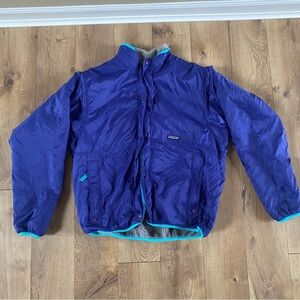 Vintage 90’s Patagonia Reversible Full-Zip Glissade Jacket Size XL